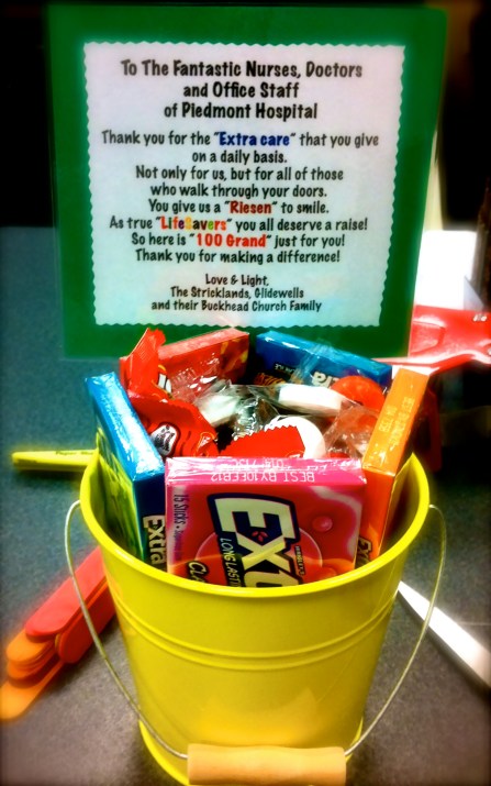 Happy for the Staff "Happy for the Hospital Staff"