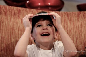 Riley's Happy Birthday hat